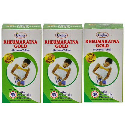 Unjha Rheumaratna Gold Tablet (15 Each) - Classic Derma