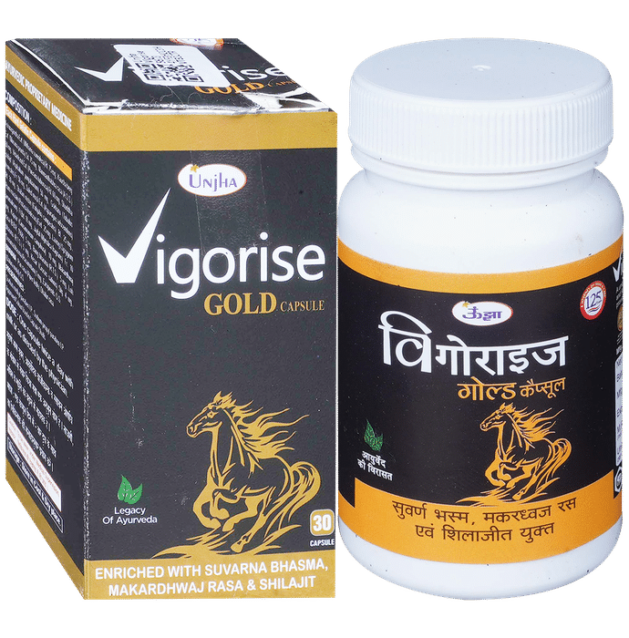 Unjha Vigorise Gold Capsule - Classic Derma