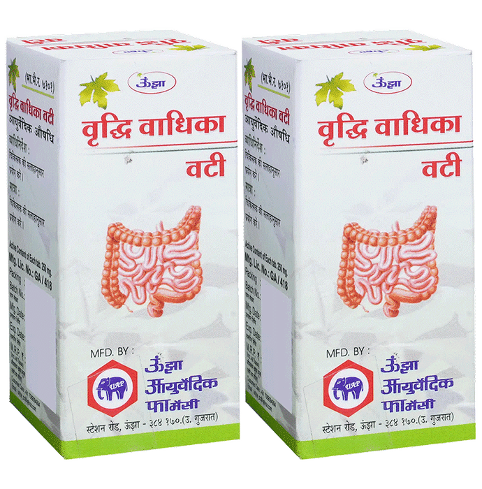 Unjha Vridhhi Vadhika Vati (40 Each) - Classic Derma