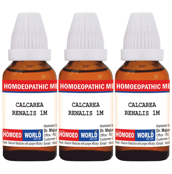 Dr. Majumder Homeo World Calcarea Renalis Dilution(30ml Each) 1M - Classic Derma