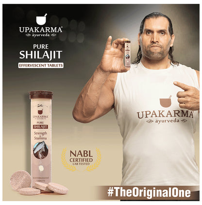 Upakarma Ayurveda Pure Shilajit Effervescent Tablet