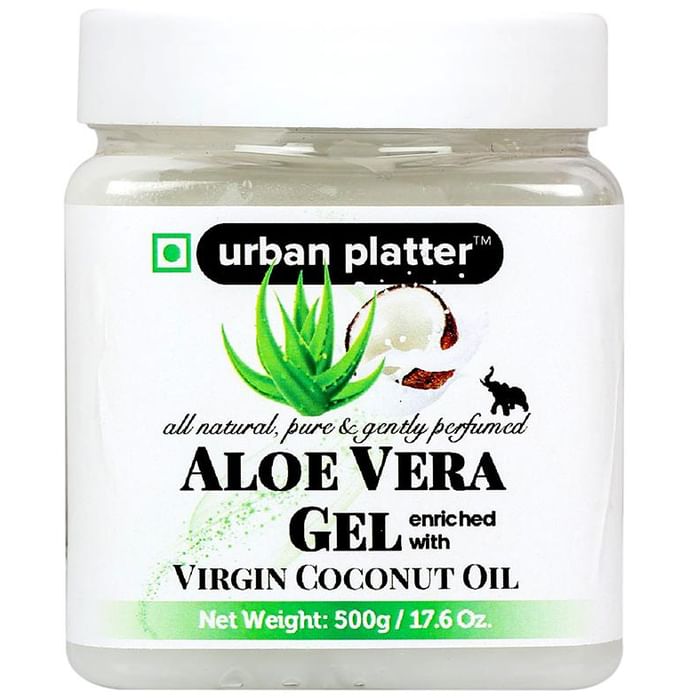 Urban Platter Aloe Vera Gel Enriched with Virgin Coconut Oil - Classic Derma