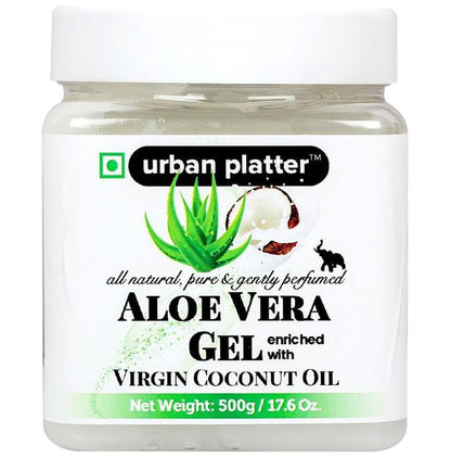 Urban Platter Aloe Vera Gel Enriched with Virgin Coconut Oil - Classic Derma