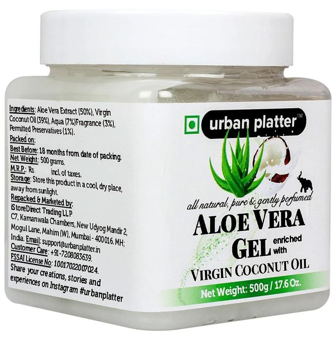 Urban Platter Aloe Vera Gel Enriched with Virgin Coconut Oil