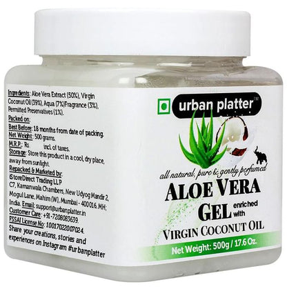 Urban Platter Aloe Vera Gel Enriched with Virgin Coconut Oil