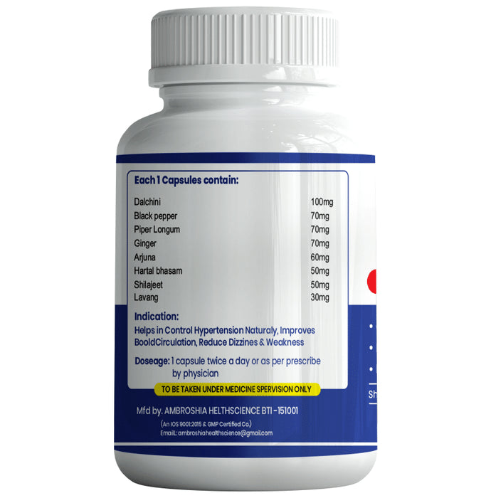 Sheopal's Hypo Care Hypertension Management Capsule