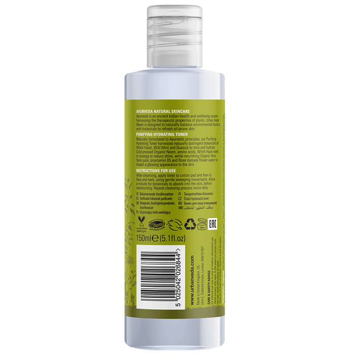 Urban Veda Purifying Hydrating Toner