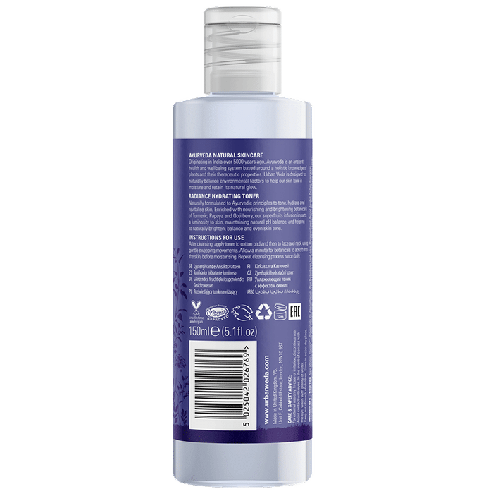 Urban Veda Radiance Hydrating Toner