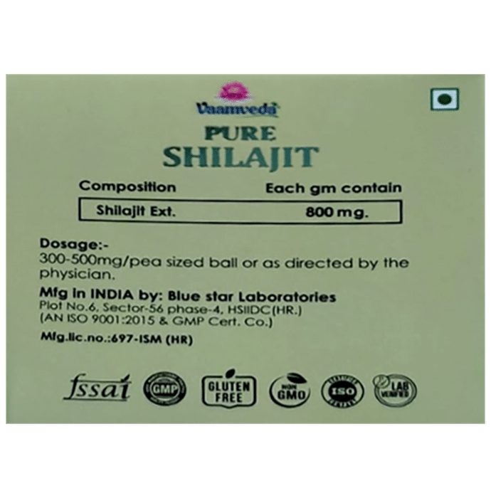 Vaamveda Pure Shilajit Resin Liquid Form (20gm Each) (20gm Each)