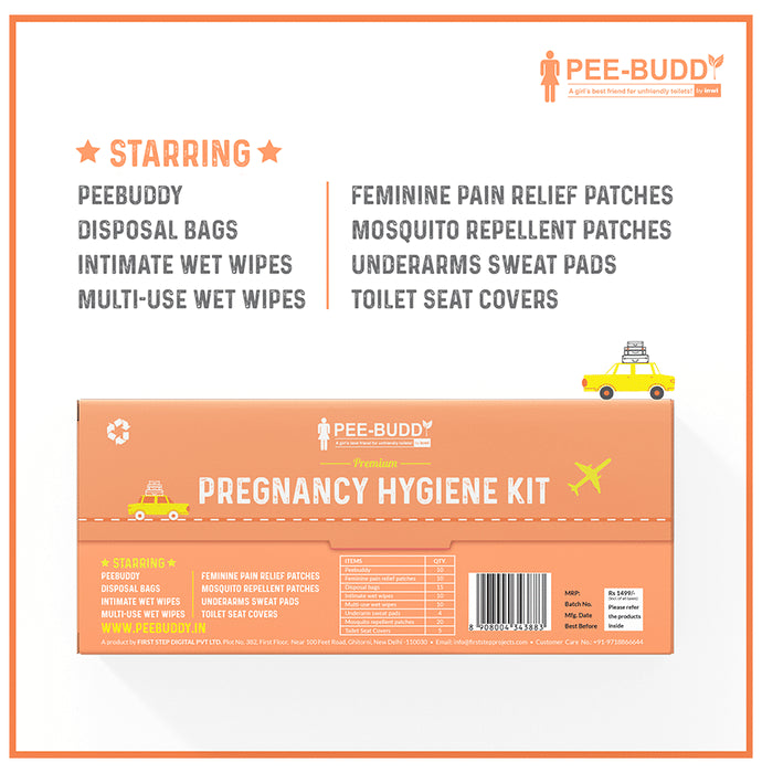 PeeBuddy Premium Pregnancy Hygiene Test Kit