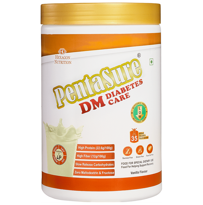 PentaSure DM – Diabetes Care Nutrition Drink with 4P Protein helps to Manage Blood Vanilla - Classic Derma