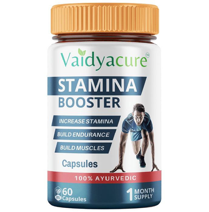 Vaidyacure Stamina Booster Capsule - Classic Derma