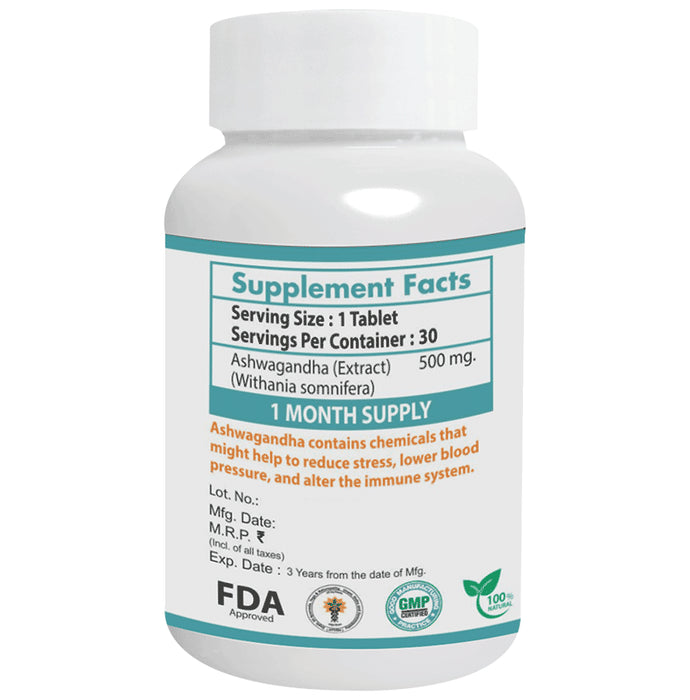 Valkyrine Ashwagandha Tablets (120 Each)