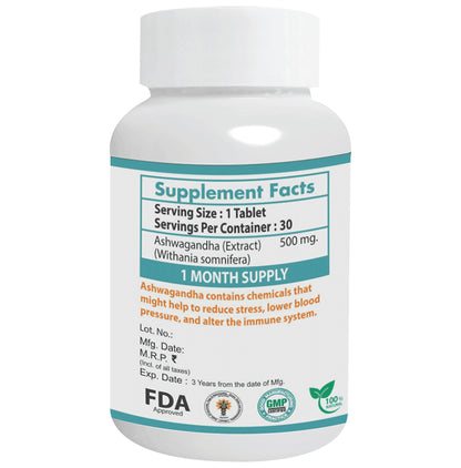 Valkyrine Ashwagandha Tablets (120 Each)