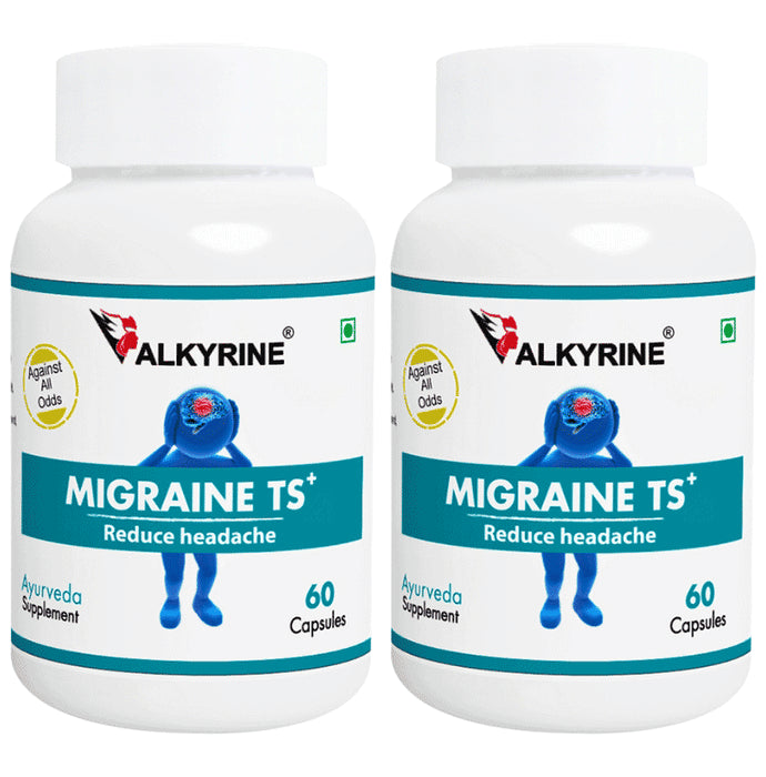 Valkyrine Migraine TS+ Capsule (60 Each) - Classic Derma