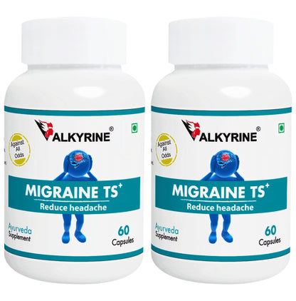 Valkyrine Migraine TS+ Capsule (60 Each) - Classic Derma