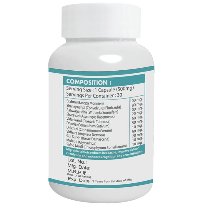Valkyrine Migraine TS+ Capsule (60 Each)