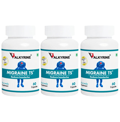 Valkyrine Migraine TS+ Capsule (60 Each) - Classic Derma