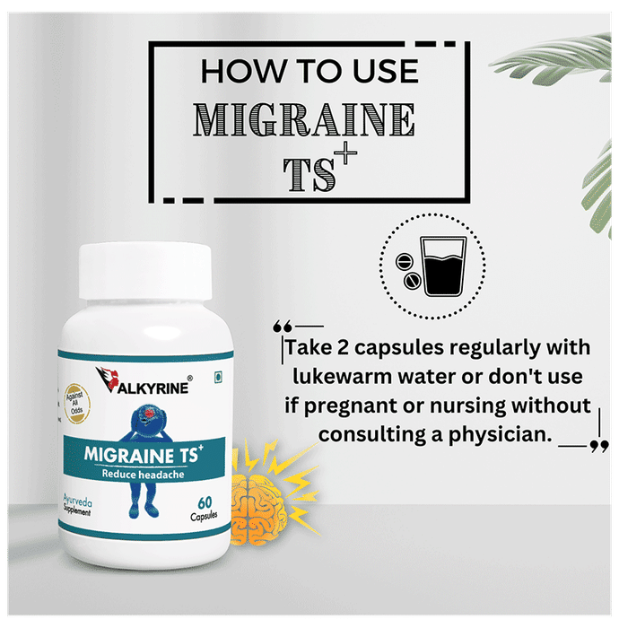 Valkyrine Migraine TS+ Capsule (60 Each)