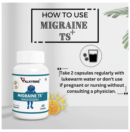 Valkyrine Migraine TS+ Capsule (60 Each)