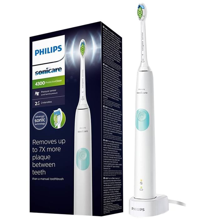 Philips HX6807/24 Sonicare Protective Clean Sonic Electric Rechargeable Toothbrush - Classic Derma