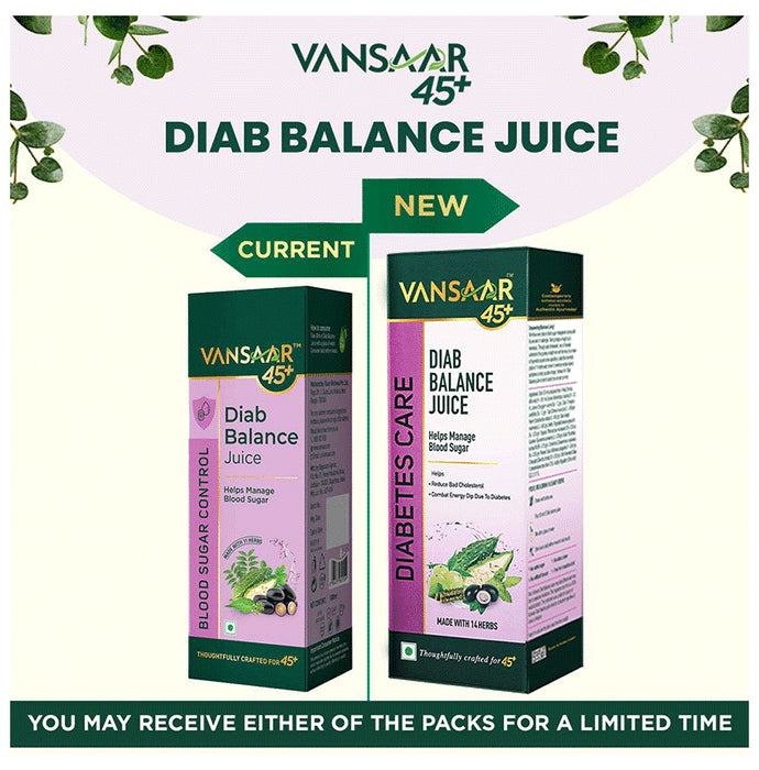 Vansaar 45+ Diab Balance Juice (1L Each)
