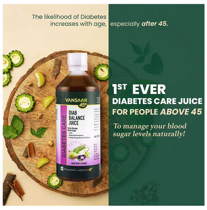 Vansaar 45+ Diab Balance Juice (1L Each)