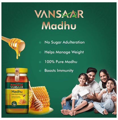 Vansaar Madhu with Natural Antioxidant for Immunity | No Sugar Adulteration