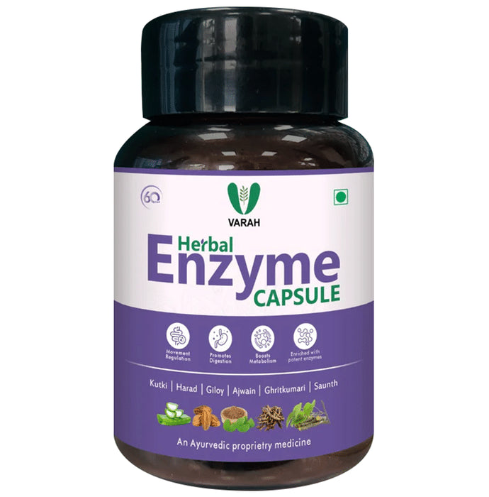 Varah Herbal Enzyme Capsule - Classic Derma