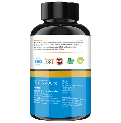 Varey Botanics Advanced Height Growth Height Gainer Veg Capsule