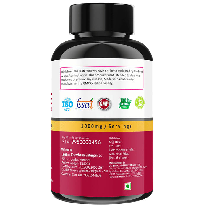 Varey Botanics L-Glutathione (Reduced) for Healthy Skin | Capsule