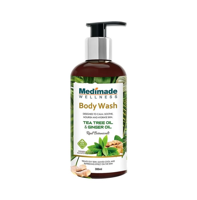 Medimade Wellness Tea Tree and Ginger Oil Body Wash - Classic Derma