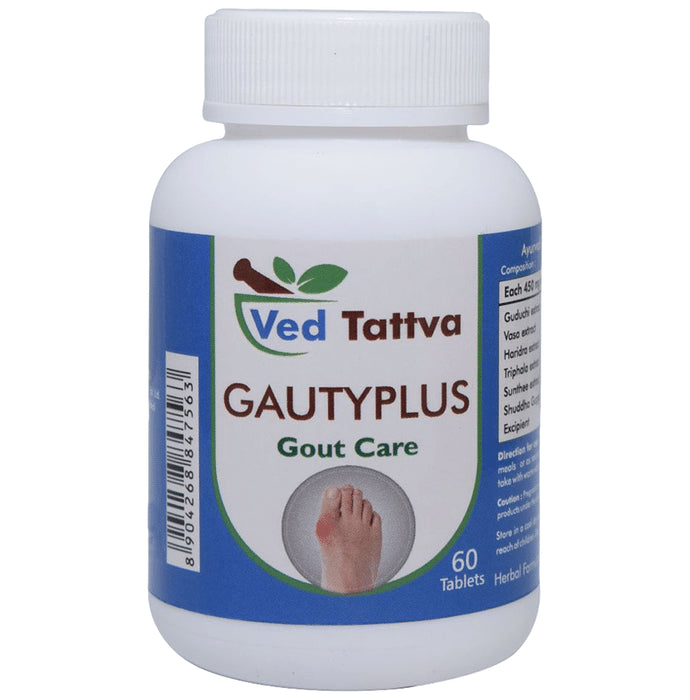 Ved Tattva Gautyplus Gout Care Tablet - Classic Derma