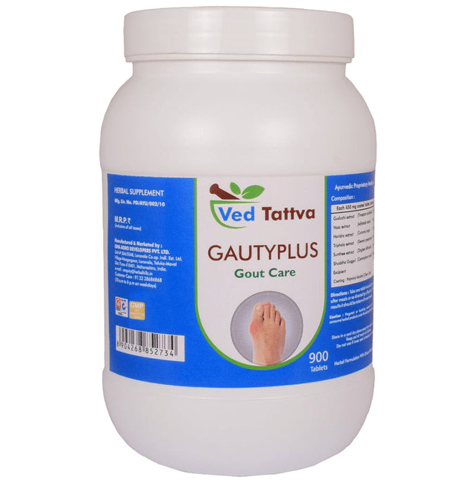 Ved Tattva Gautyplus Gout Care Tablet - Classic Derma