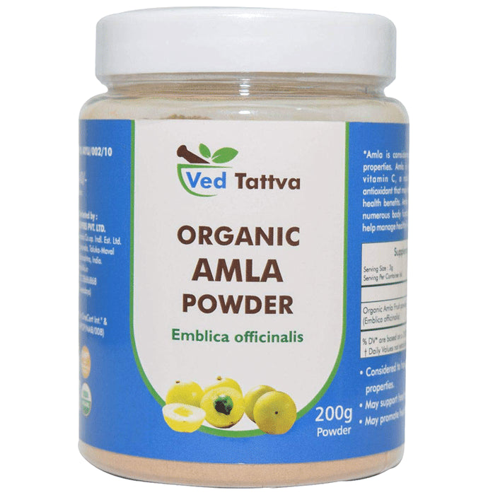 Ved Tattva Organic Amla Emblica Officinalis Powder - Classic Derma