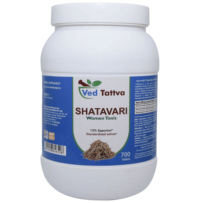Ved Tattva Shatavari Women Tonic Tablet - Classic Derma