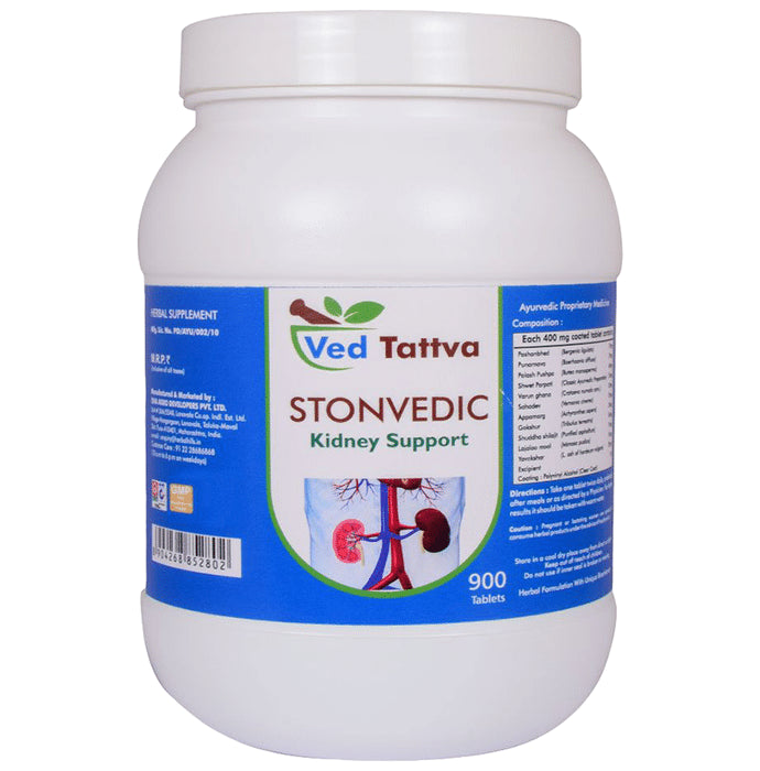 Ved Tattva Stonvedic Kidney Support Tablet - Classic Derma