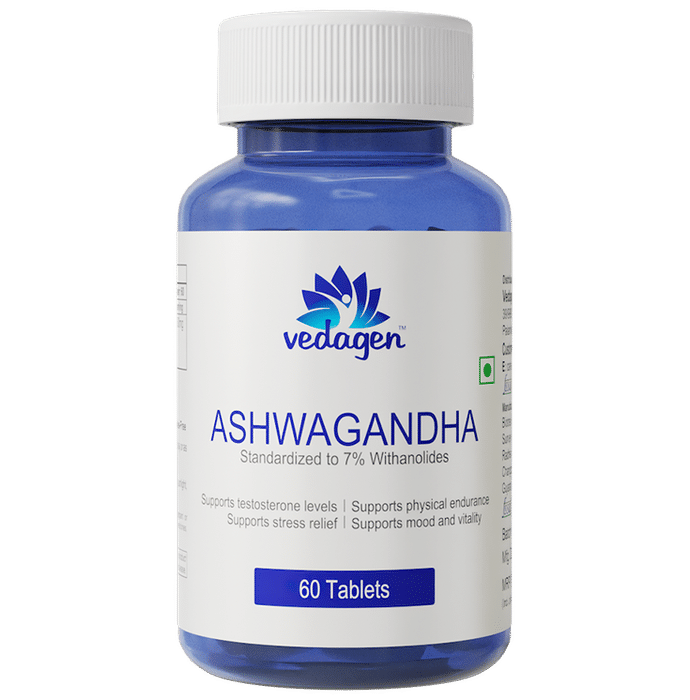 Vedagen Ashwagandha 500mg Tablet - Classic Derma