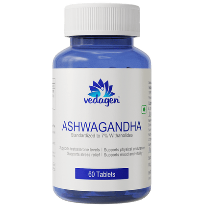 Vedagen Ashwagandha 500mg Tablet - Classic Derma