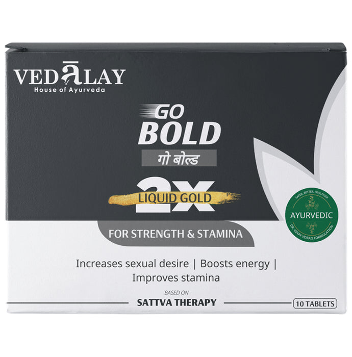 Vedalay House of Ayurveda Go Bold Tablet - Classic Derma