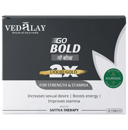 Vedalay House of Ayurveda Go Bold Tablet - Classic Derma