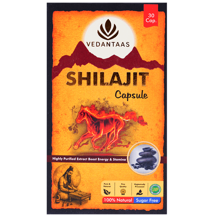 Vedantaas Shilajit Capsule - Classic Derma