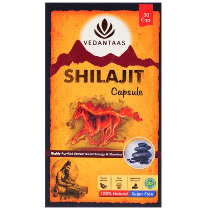Vedantaas Shilajit Capsule - Classic Derma