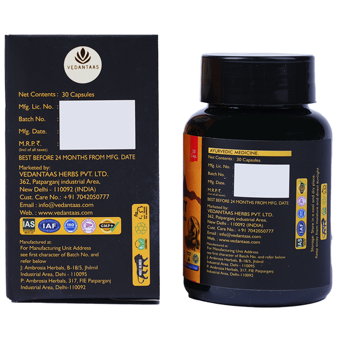 Vedantaas Shilajit Capsule