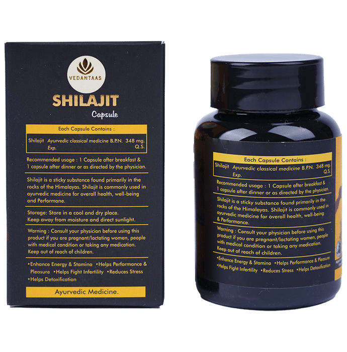 Vedantaas Shilajit Capsule