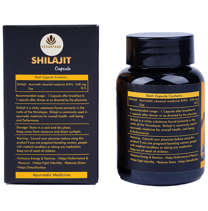Vedantaas Shilajit Capsule