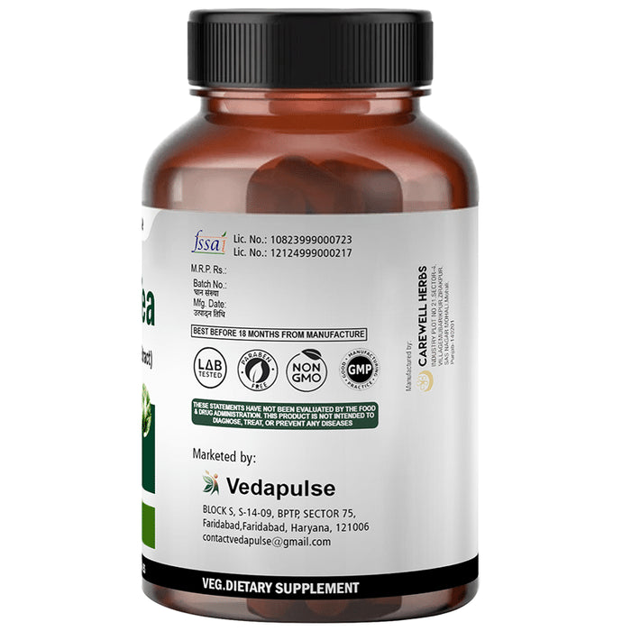 Vedapulse Green Tea 600mg Veg Capsules