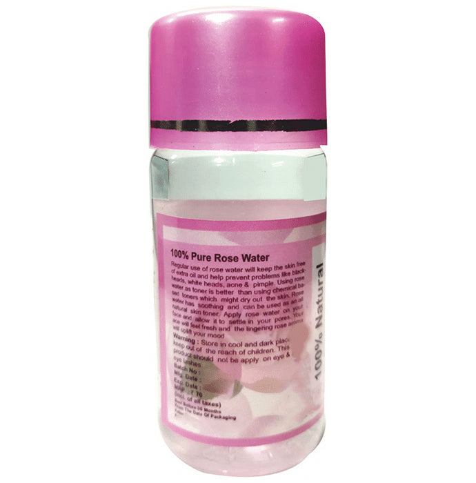 Vedic Ayurveda Combo pack of Mulethi Powder Face Pack & Rose water (60ml)