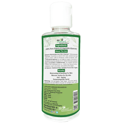 Vedic Ayurveda Combo Pack of Sandalwood Hydrosol Water (200ml) With Glycerine (250g)