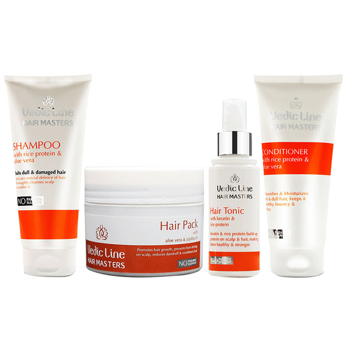 Vedic Line Dull & Damaged Hair Spa Therapy - Classic Derma